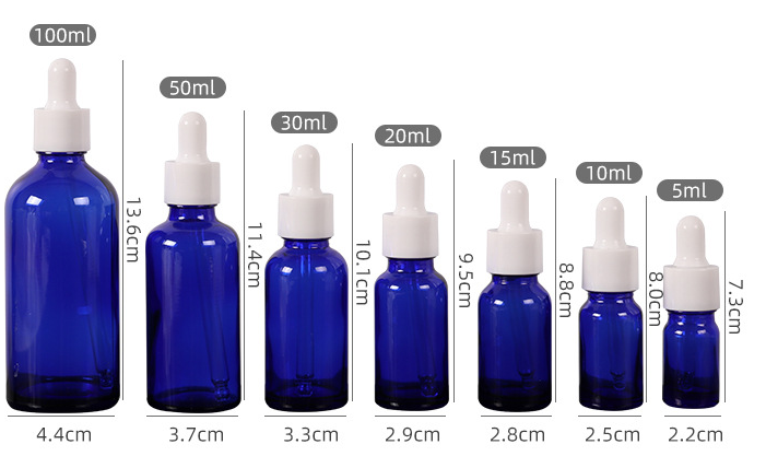 Blue Dropper Bottle - Image 4