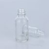 clear dropper bottle
