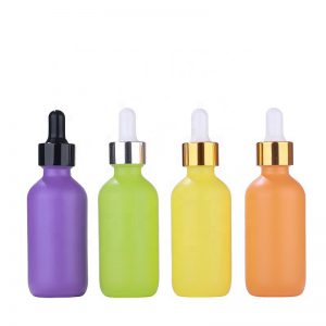 Mate Color Coating Glass Bottle